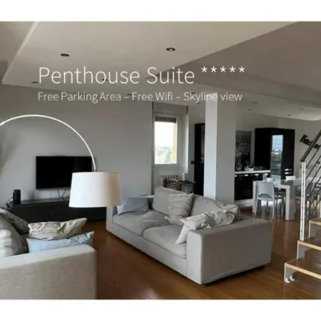 PENTHOUSE SUITE – skyline view